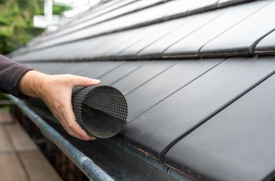 Gutter Cover Maintenance in Late Winter